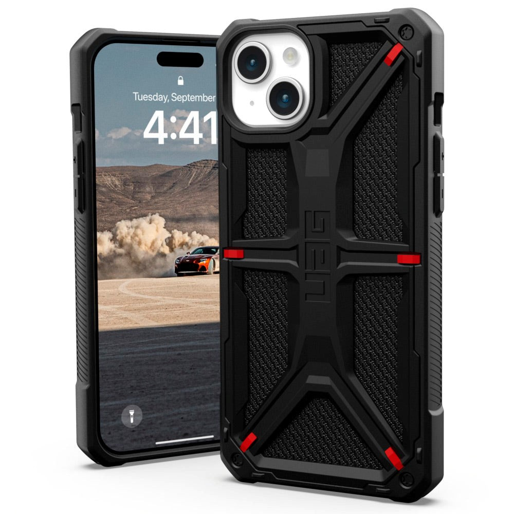 iPhone 15 Plus UAG MONARCH Series Cover - Black
