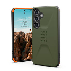 Samsung Galaxy S24 UAG CIVILIAN Series Cover - Olive