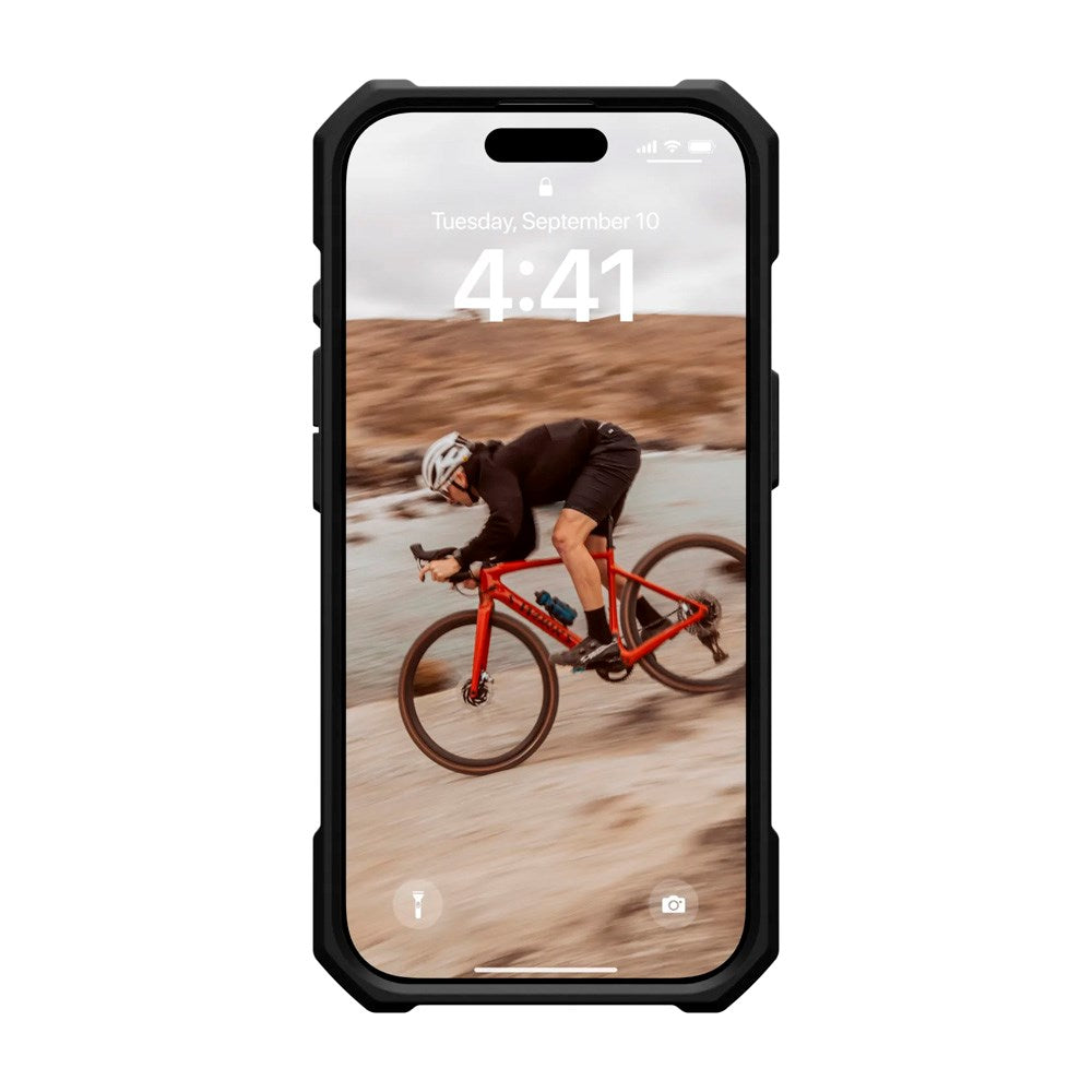 iPhone 16 Pro UAG ESSENTIAL ARMOR Series Cover - MagSafe Kompatibel - Black