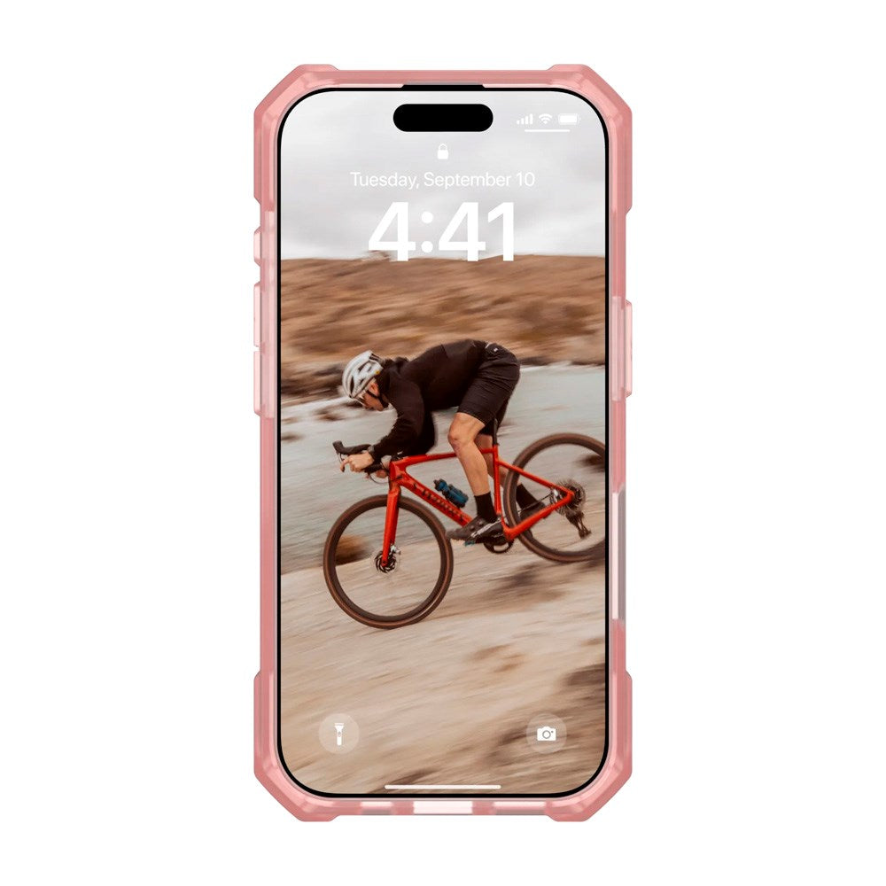iPhone 16 Pro UAG ESSENTIAL ARMOR Series Cover - MagSafe Kompatibel - Rose