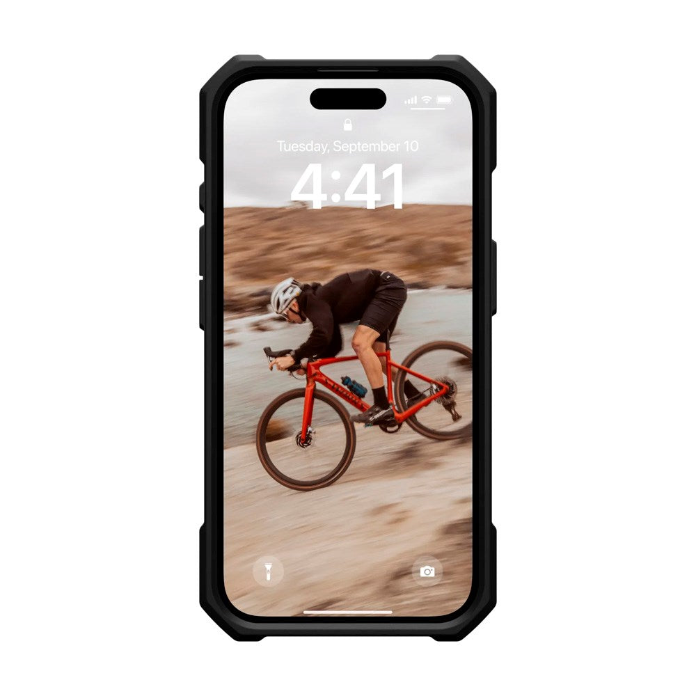 iPhone 16 UAG ESSENTIAL ARMOR Series Cover - MagSafe Kompatibel - Black