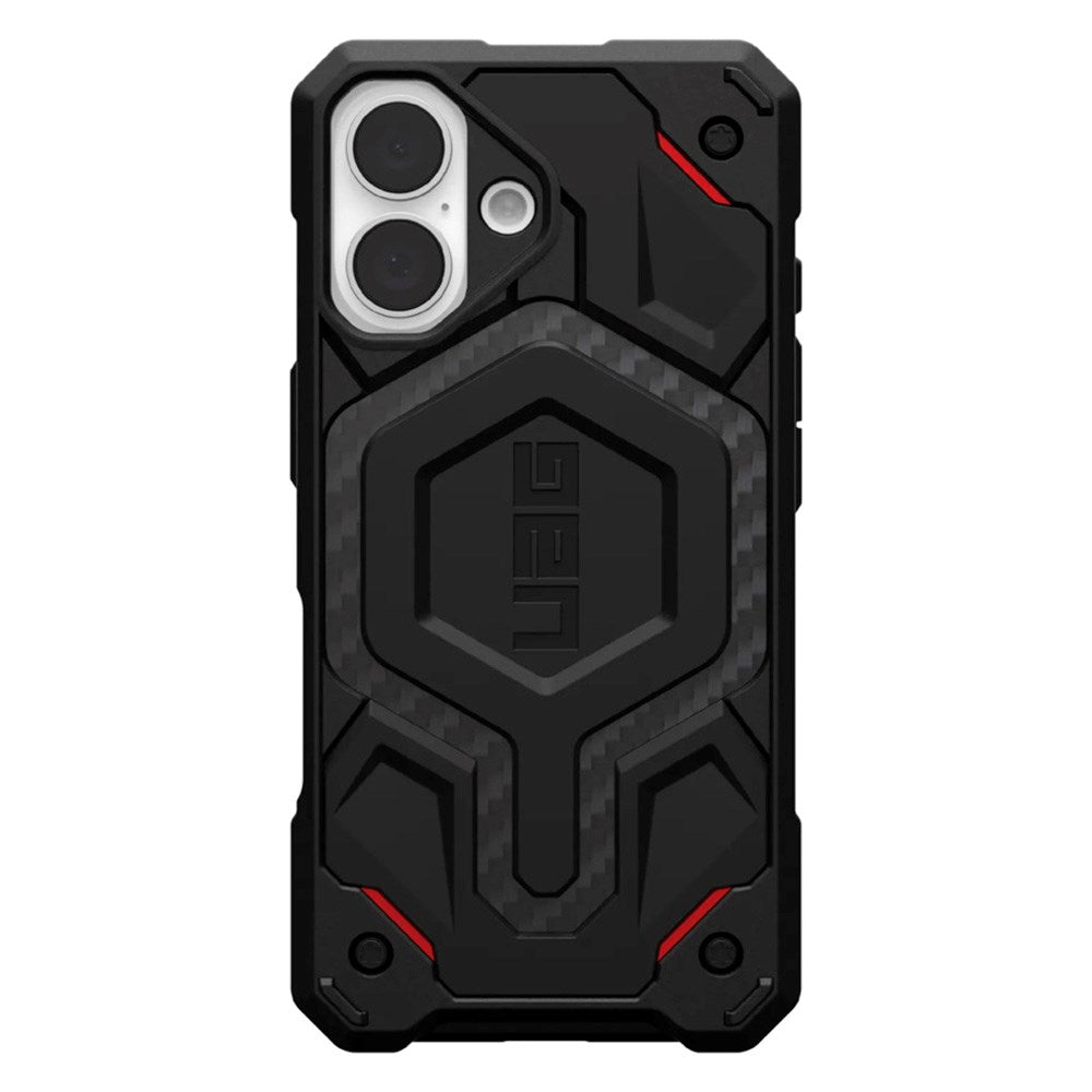 iPhone 16 UAG MONARCH Pro Series Cover - MagSafe Kompatibel - Kevlar Black