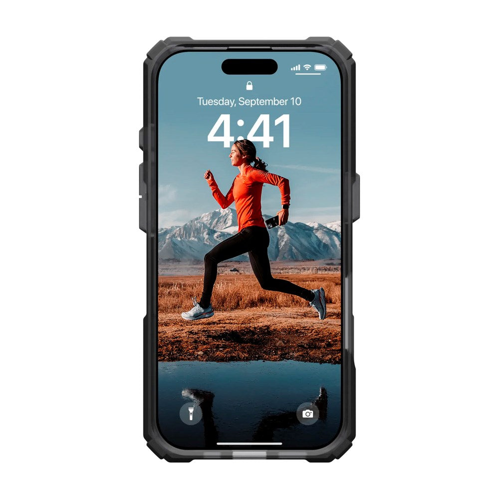 iPhone 16 Pro UAG PLASMA XTE Series Cover - MagSafe Kompatibel - Ash / Titanium
