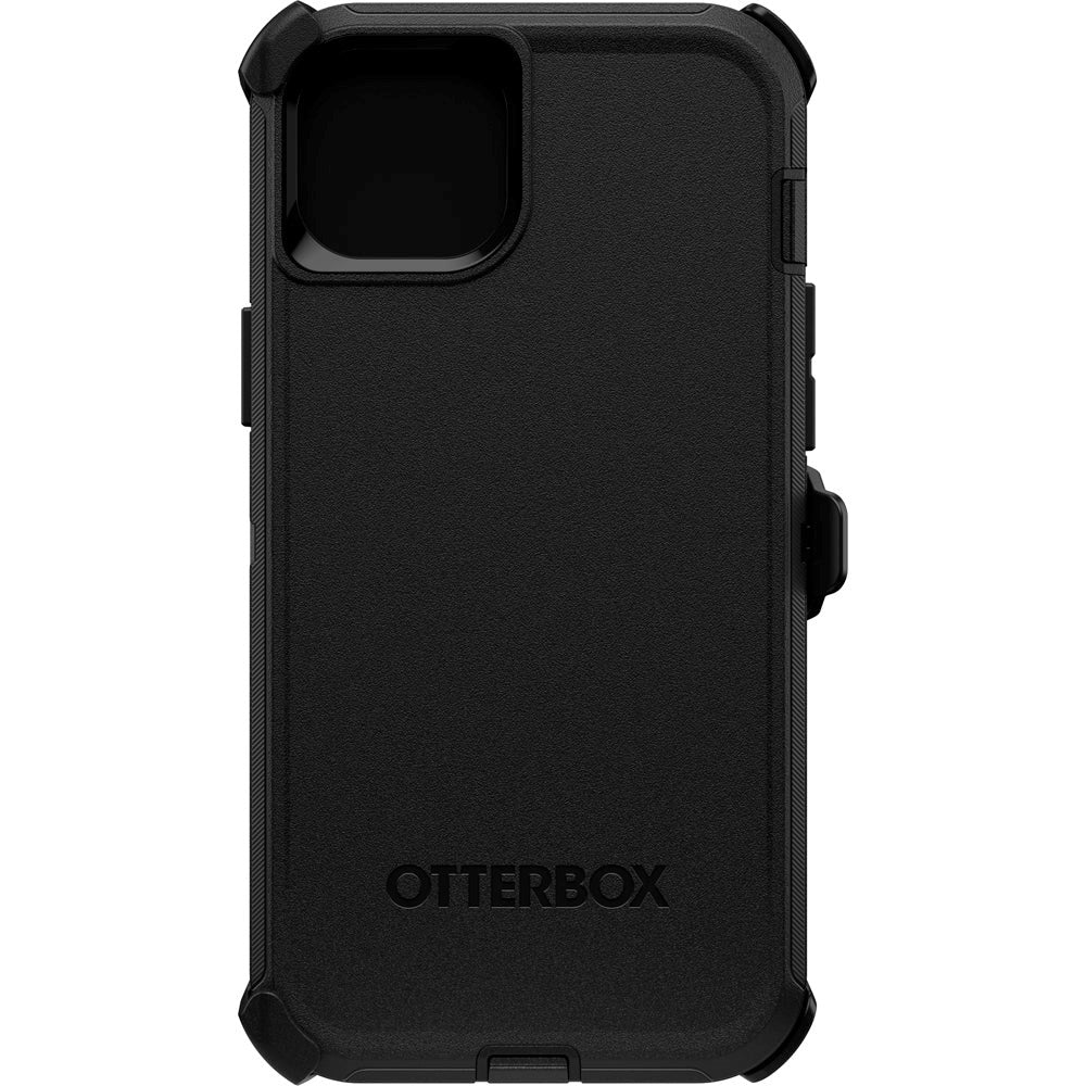 OtterBox Defender Series iPhone 15 Plus Håndværkercover m. Bælteklips Sort