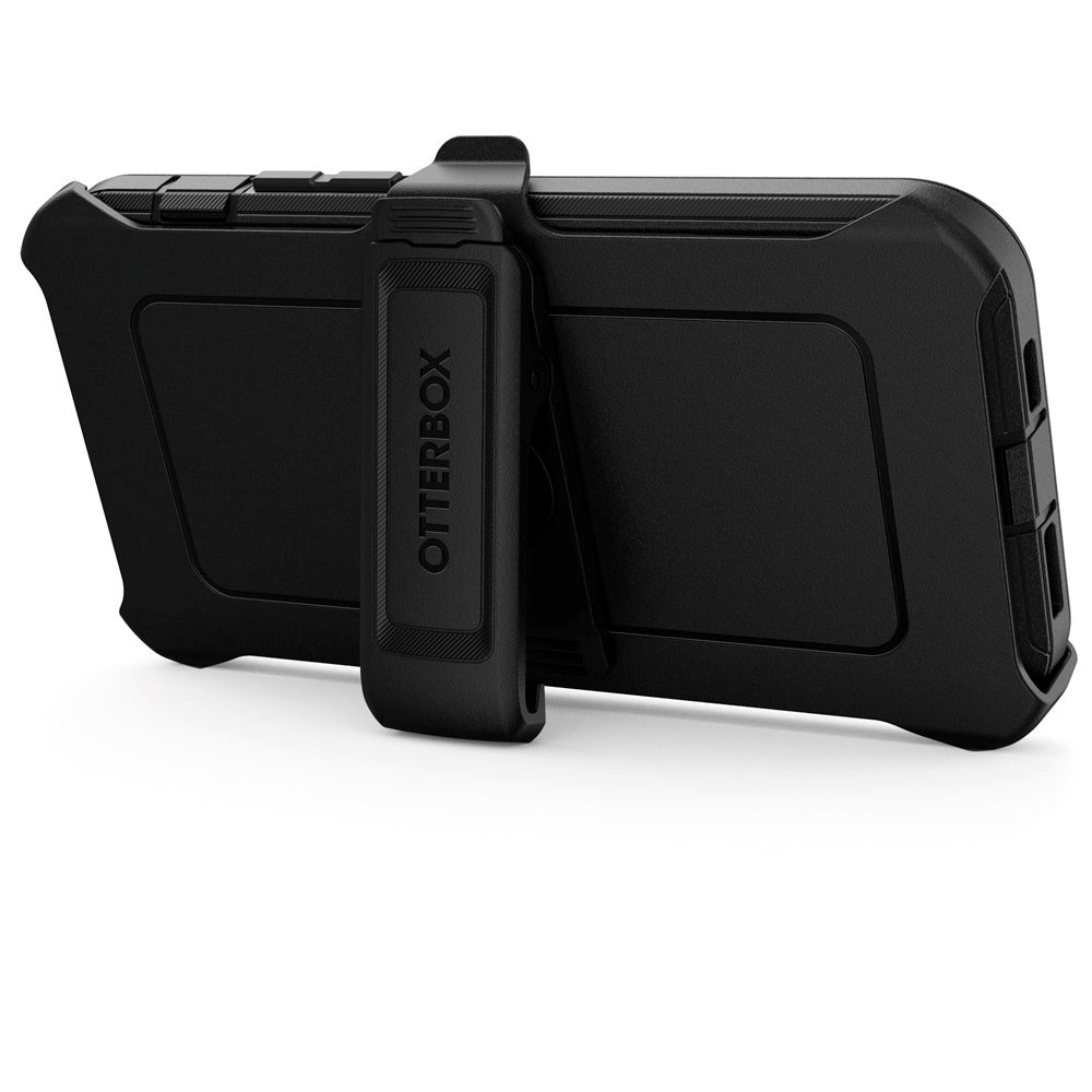 OtterBox Defender Series iPhone 15 Plus Håndværkercover m. Bælteklips Sort