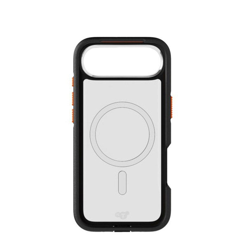 iPhone Air Tech21 EVO Pro Cover m. Strop - MagSafe Kompatibel - Gennemsigtig / Sort