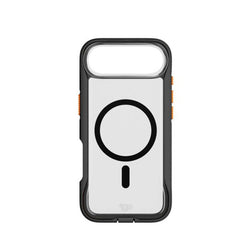 iPhone Air Tech21 EVO Pro Cover m. Strop - MagSafe Kompatibel - Gennemsigtig / Sort