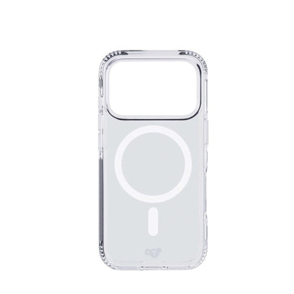 iPhone 17 Pro Tech21 EVO Clear Cover - MagSafe Kompatibel - Gennemsigtig