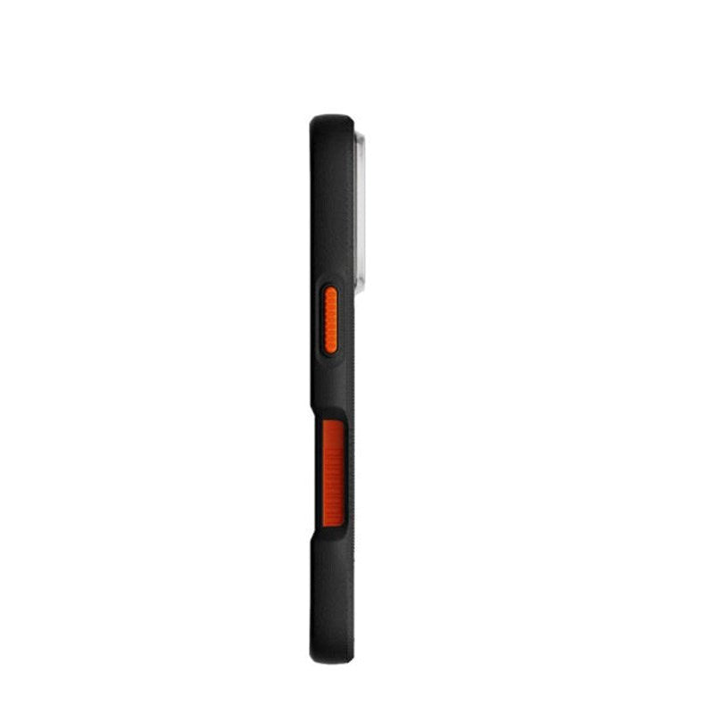 iPhone 17 Pro Tech21 EVO Pro Cover m. Strop - MagSafe Kompatibel - Gennemsigtig / Sort