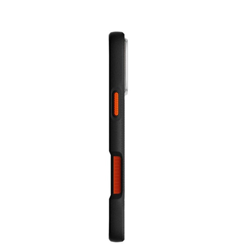 iPhone 17 Pro Max Tech21 EVO Pro Cover m. Strop - MagSafe Kompatibel - Gennemsigtig / Sort