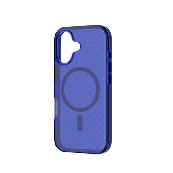iPhone 17 Tech21 EVO Check Cover - MagSafe Kompatibel - Blå