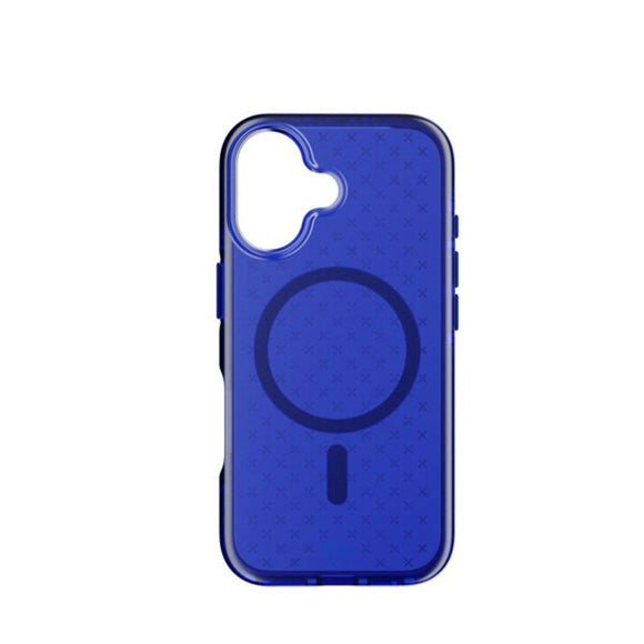iPhone 17 Tech21 EVO Check Cover - MagSafe Kompatibel - Blå
