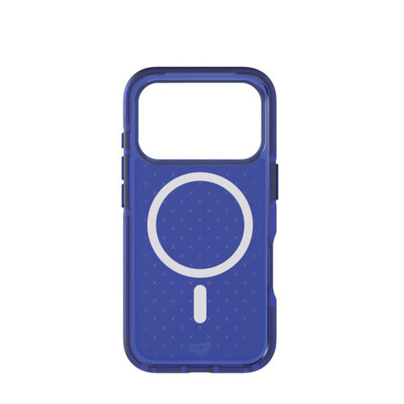 iPhone 17 Pro Tech21 EVO Check Cover - MagSafe Kompatibel - Blå
