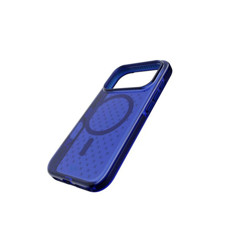 iPhone 17 Pro Tech21 EVO Check Cover - MagSafe Kompatibel - Blå