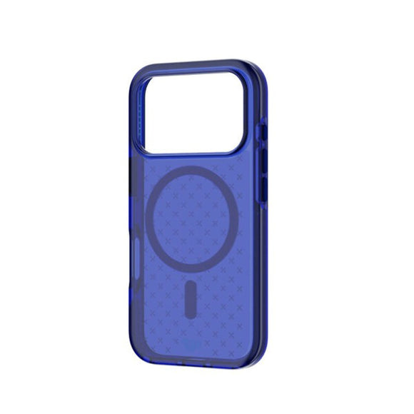 iPhone 17 Pro Tech21 EVO Check Cover - MagSafe Kompatibel - Blå