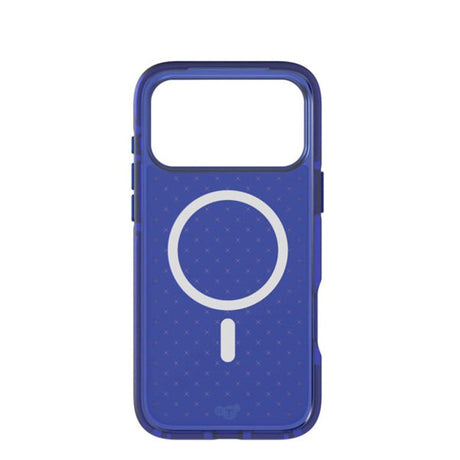 iPhone 17 Pro Max Tech21 EVO Check Cover - MagSafe Kompatibel - Blå