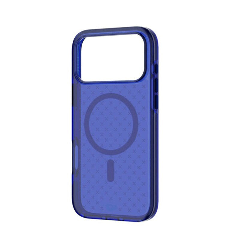 iPhone 17 Pro Max Tech21 EVO Check Cover - MagSafe Kompatibel - Blå