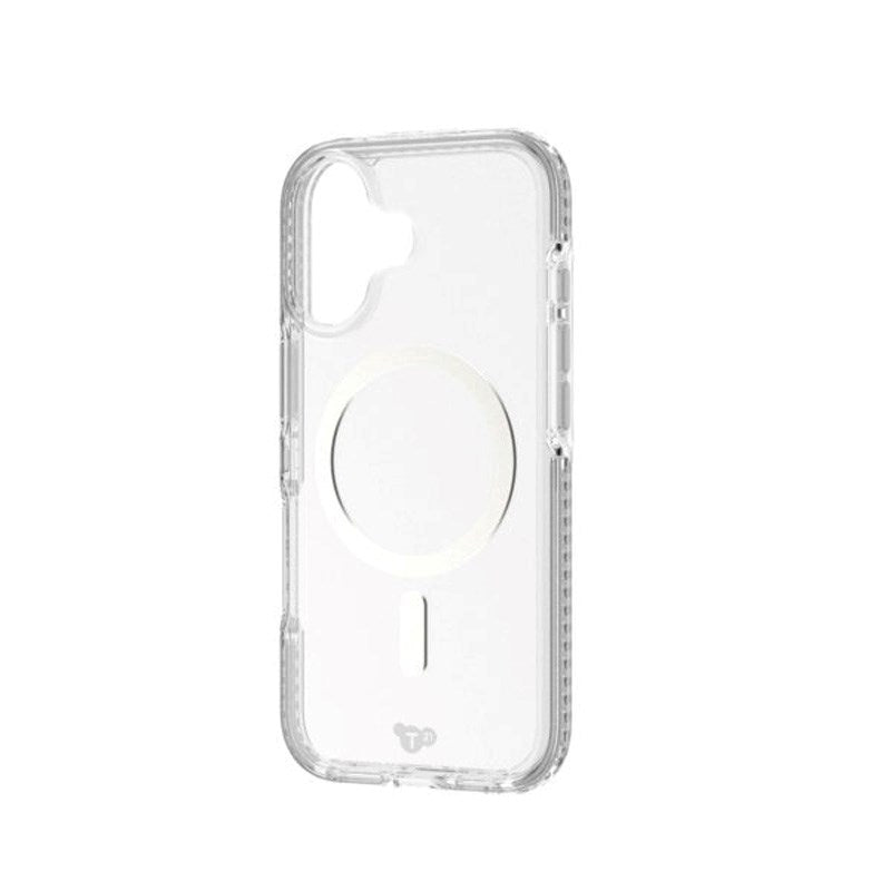iPhone 17 Tech21 EVO Crystal Cover - MagSafe Kompatibel - Gennemsigtig / Sølv