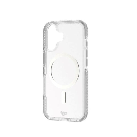 iPhone 17 Tech21 EVO Crystal Cover - MagSafe Kompatibel - Gennemsigtig / Sølv