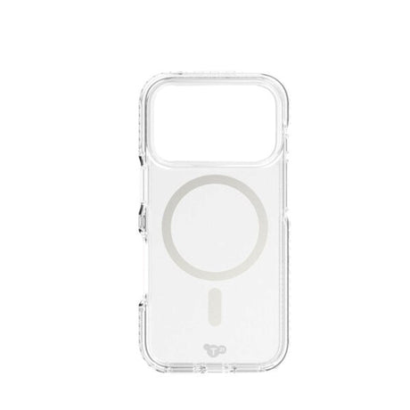 iPhone 17 Pro Tech21 EVO Crystal Cover - MagSafe Kompatibel - Gennemsigtig / Sølv