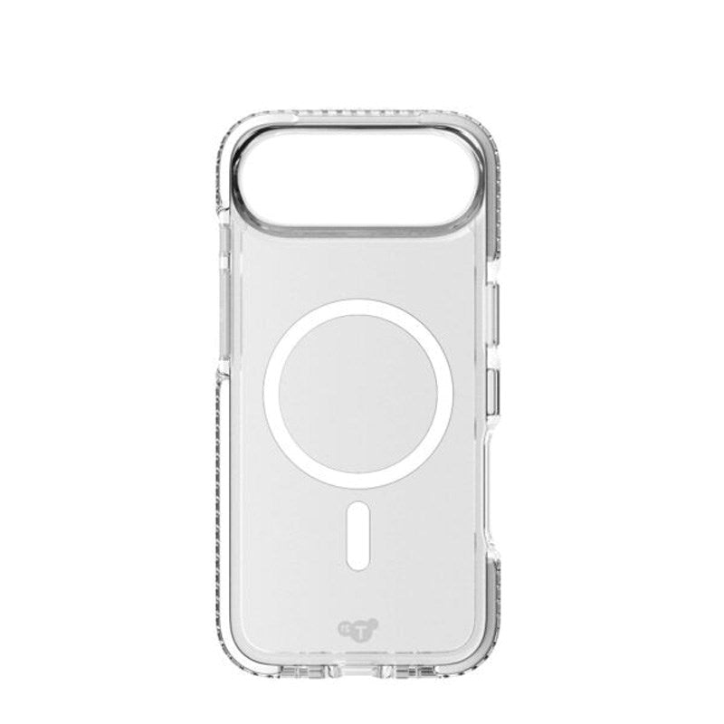 iPhone Air Tech21 EVO Crystal Cover - MagSafe Kompatibel - Gennemsigtig / Sølv