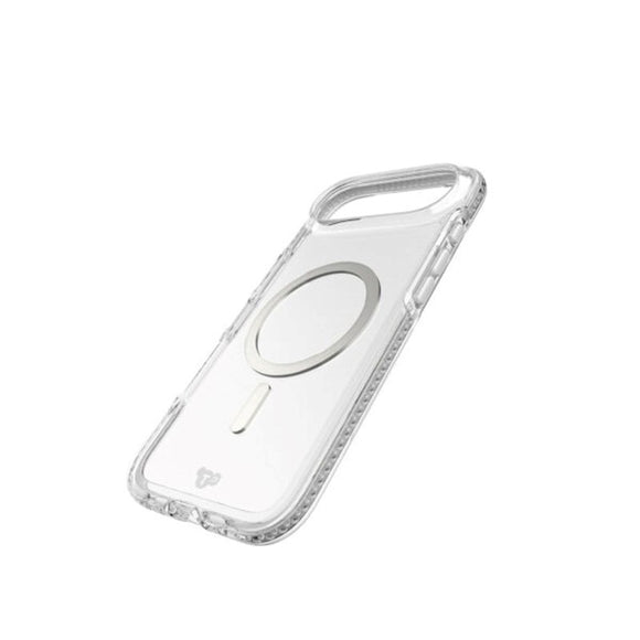iPhone Air Tech21 EVO Crystal Cover - MagSafe Kompatibel - Gennemsigtig / Sølv