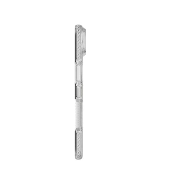 iPhone Air Tech21 EVO Crystal Cover - MagSafe Kompatibel - Gennemsigtig / Sølv