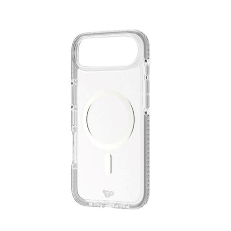 iPhone Air Tech21 EVO Crystal Cover - MagSafe Kompatibel - Gennemsigtig / Sølv