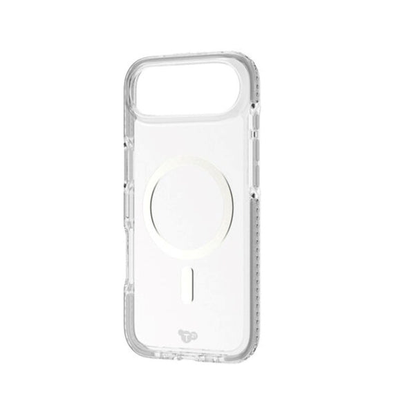 iPhone Air Tech21 EVO Crystal Cover - MagSafe Kompatibel - Gennemsigtig / Sølv