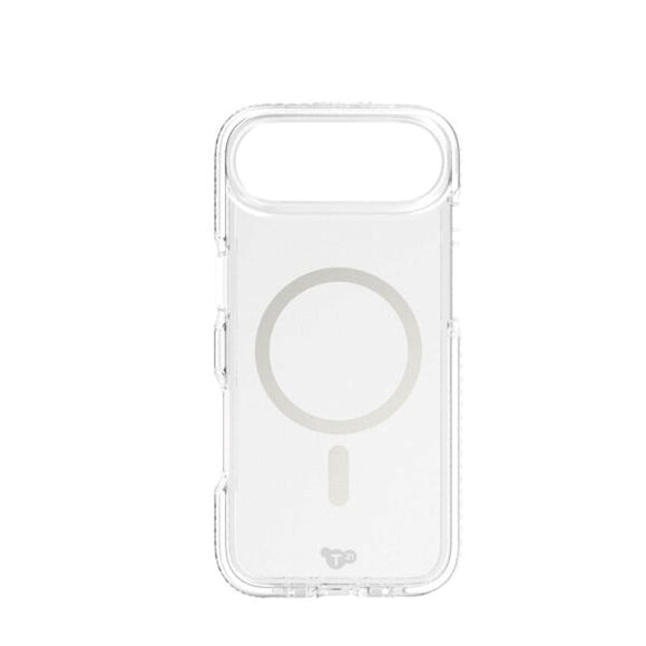 iPhone Air Tech21 EVO Crystal Cover - MagSafe Kompatibel - Gennemsigtig / Sølv