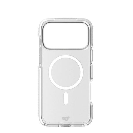 iPhone 17 Pro Max Tech21 EVO Crystal Cover - MagSafe Kompatibel - Gennemsigtig / Sølv