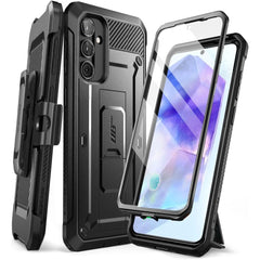 Samsung Galaxy A55 (5G) SUPCASE Unicorn Beetle Pro Cover m. Skærmbeskyttelse - Sort
