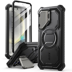 Supcase IBLSN Armorbox Samsung Galaxy S25+ (Plus) Cover - MagSafe Kompatibel - Sort