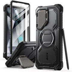 Supcase IBLSN Armorbox Samsung Galaxy S25 Ultra Cover - MagSafe Kompatibel - Sort