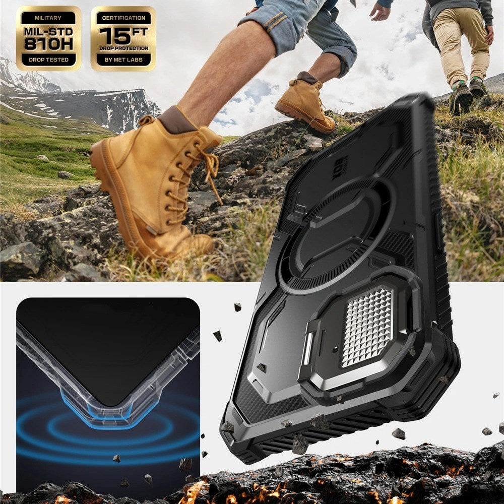 Supcase IBLSN Armorbox iPhone 17e / 16e Cover - MagSafe Kompatibel - Sort