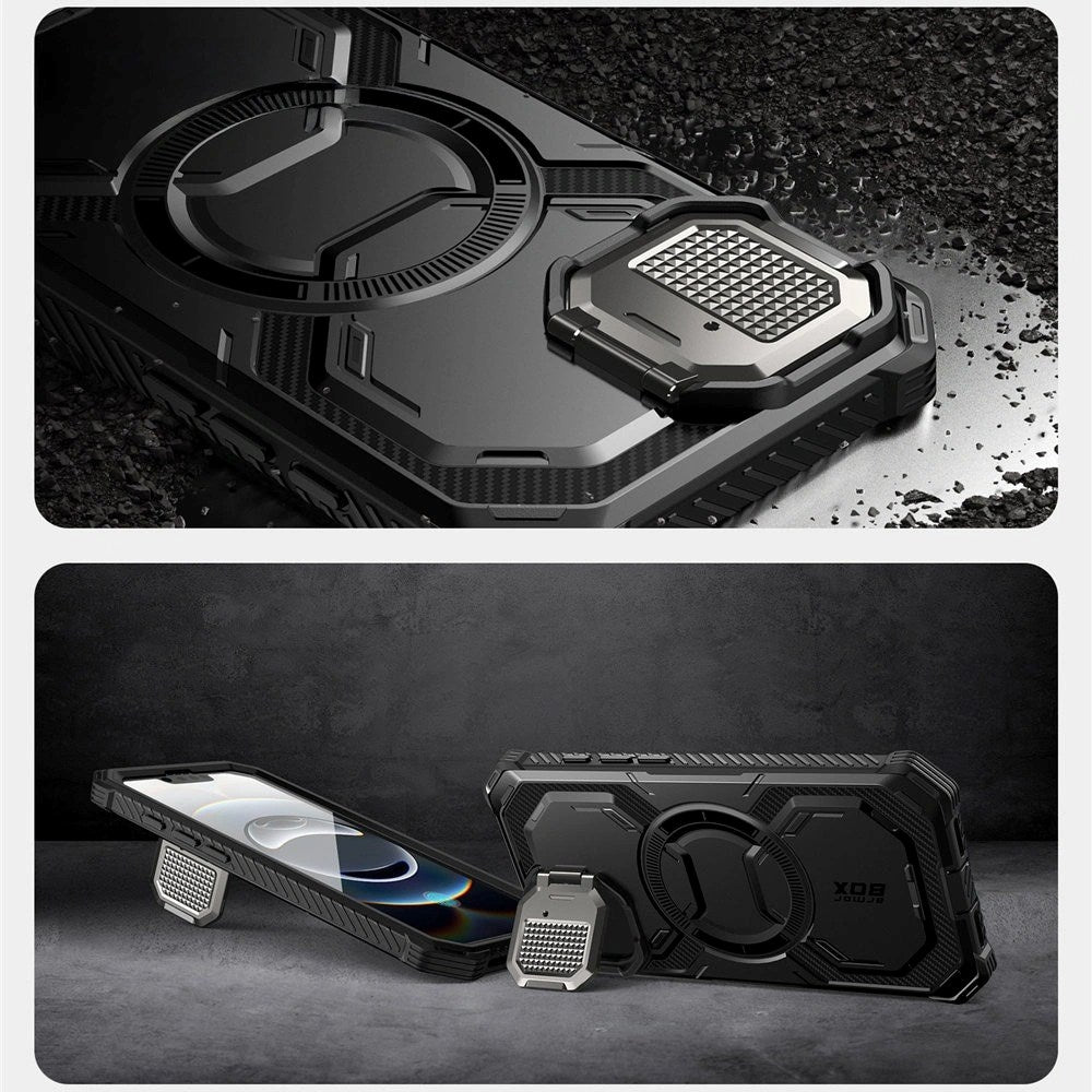 Supcase IBLSN Armorbox iPhone 17e / 16e Cover - MagSafe Kompatibel - Sort