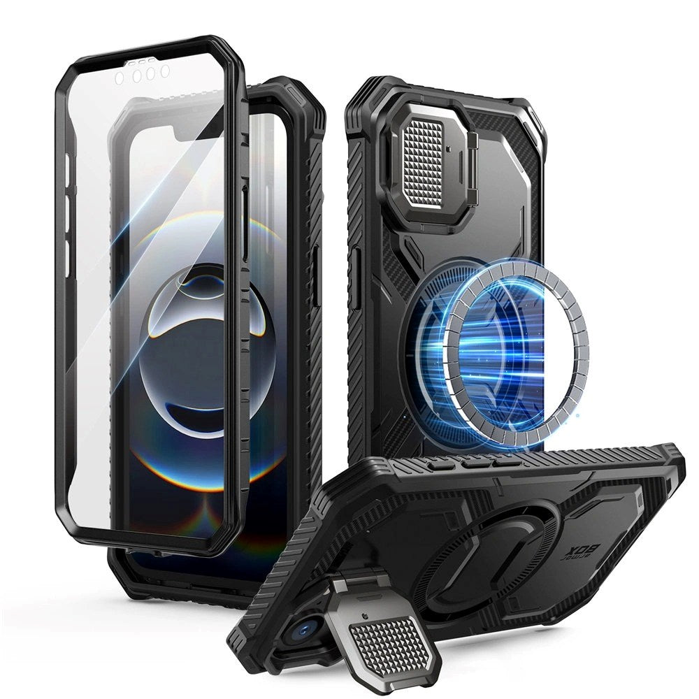 Supcase IBLSN Armorbox iPhone 17e / 16e Cover - MagSafe Kompatibel - Sort