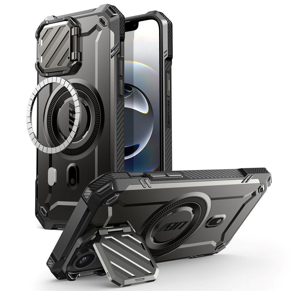 Supcase Unicorn Beetle XT Mag iPhone 17e / 16e Cover - MagSafe Kompatibel - Sort