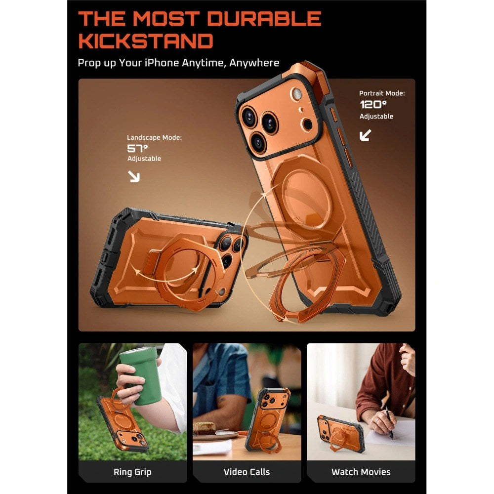 Supcase iPhone 17 Pro Max Magsafe Cover - Orange