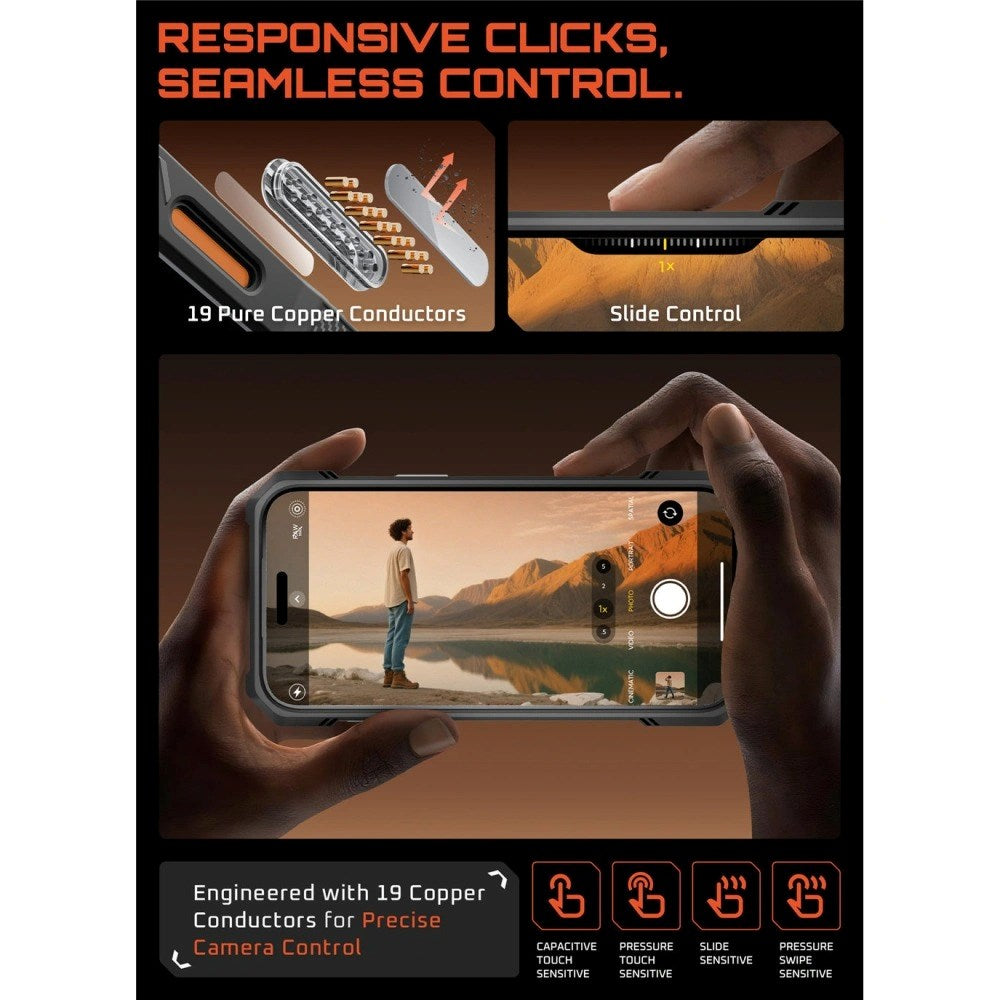 Supcase iPhone 17 Pro Max Magsafe Cover - Orange