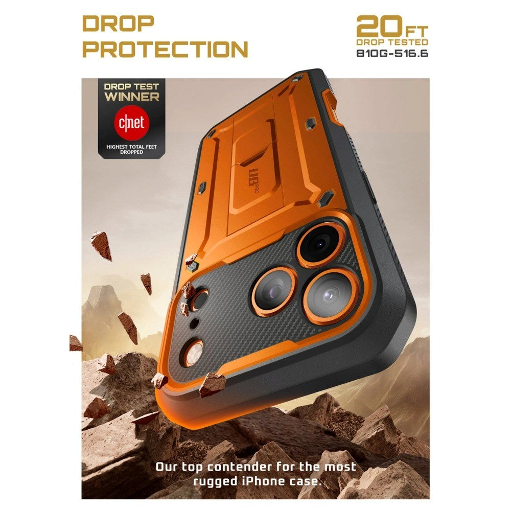 Supcase Unicorn Beetle iPhone 17 Pro Max Cover - Orange
