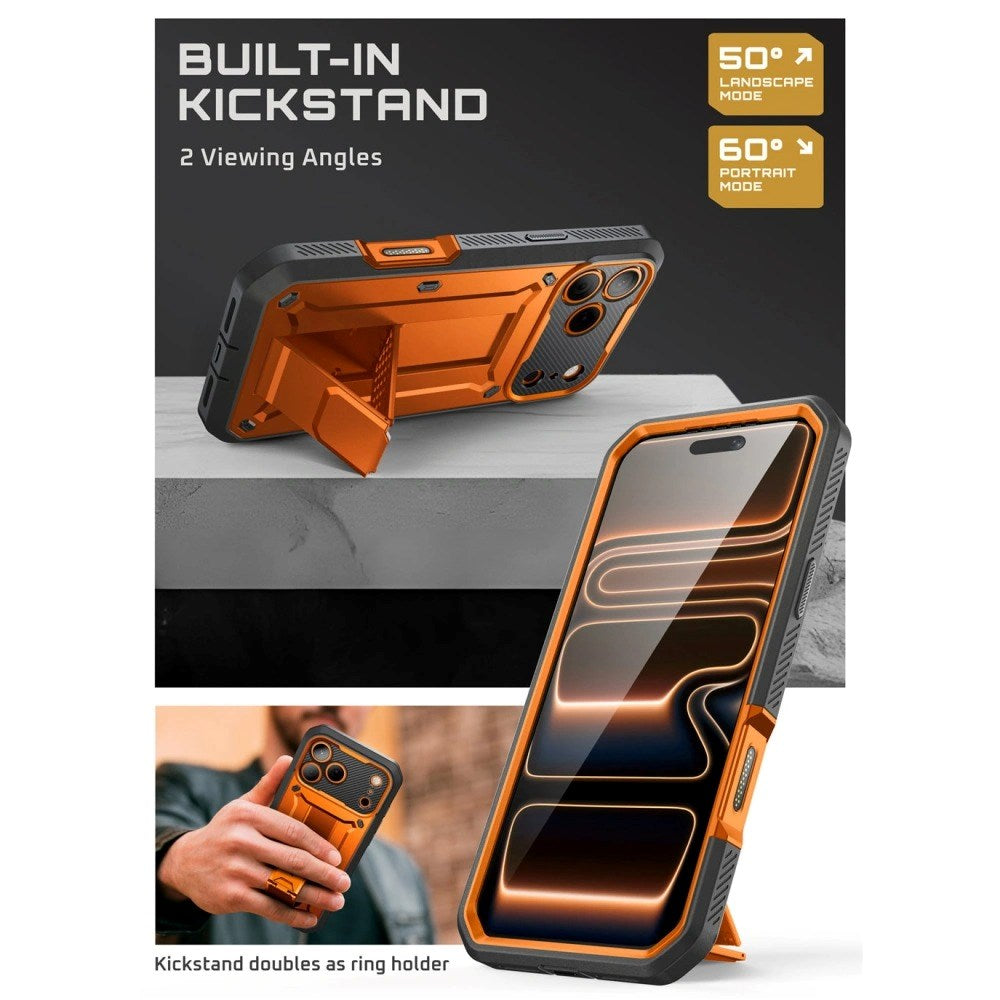 Supcase Unicorn Beetle iPhone 17 Pro Max Cover - Orange