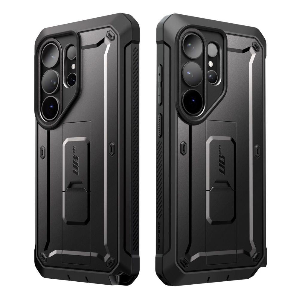 Samsung Galaxy S26 Ultra SUPCASE Unicorn Beetle Pro Cover m. 2x Hærdet Skærmbeskyttelsesglas - Sort