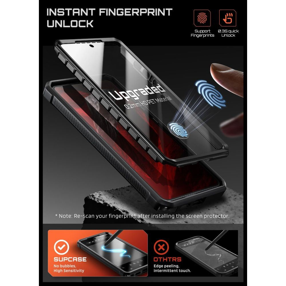 Samsung Galaxy S26 Ultra SUPCASE Unicorn Beetle Pro Mag Cover m. 2x Frontramme - MagSafe Kompatibel - Sort