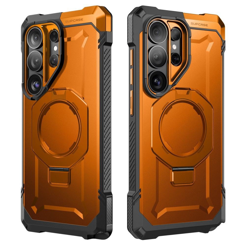 Samsung Galaxy S26 Ultra SUPCASE UB Grip Mag Cover - MagSafe Kompatibel - Orange