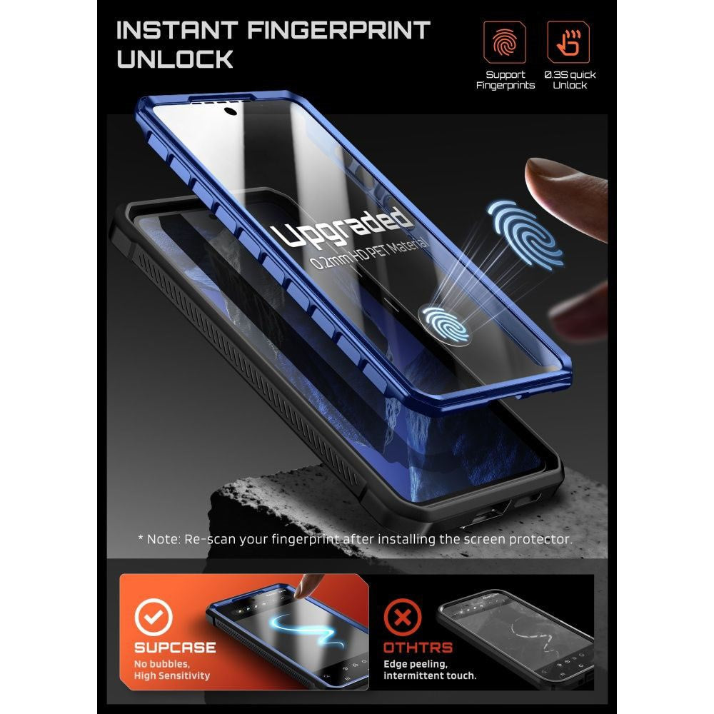 Samsung Galaxy S26 SUPCASE Unicorn Beetle Pro Mag Cover m. 2x Frontramme - MagSafe Kompatibel - Blå