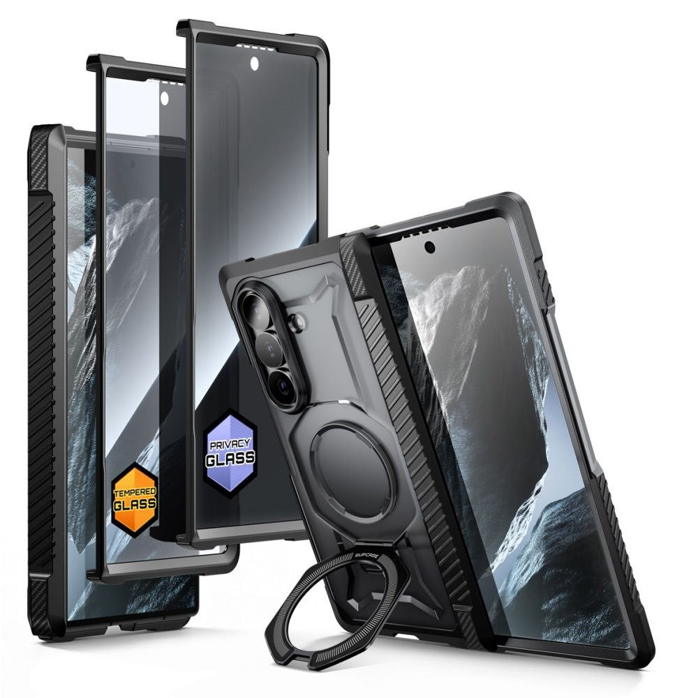 Samsung Galaxy Z Fold8 Ultra Supcase UB Grip Mag Cover - MagSafe Kompatibel - Sort