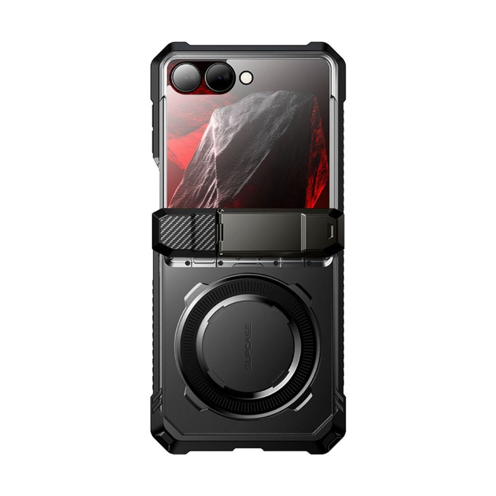 Samsung Galaxy Z Flip8 Supcase UB Grip Mag Cover - MagSafe Kompatibel - Sort