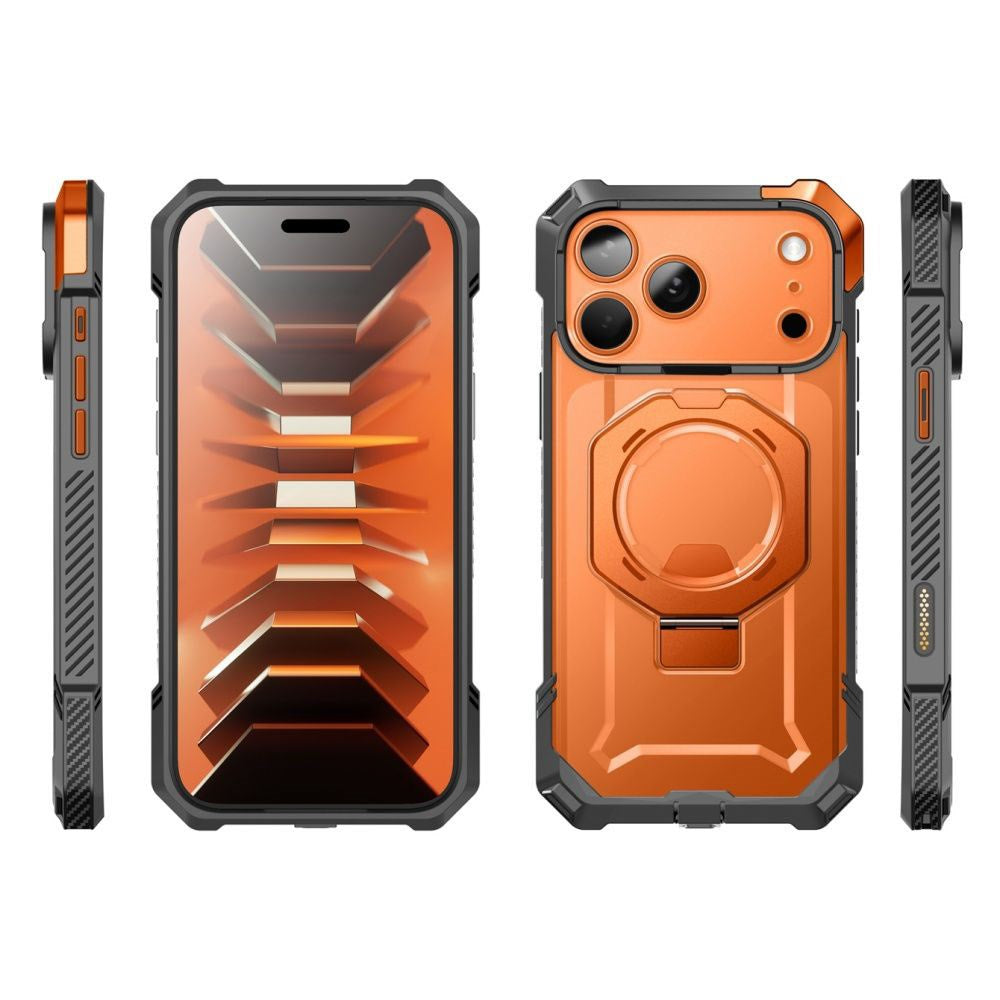 iPhone 18 Pro / 17 Pro Supcase UB Grip Mag Cover - MagSafe Kompatibel - Orange