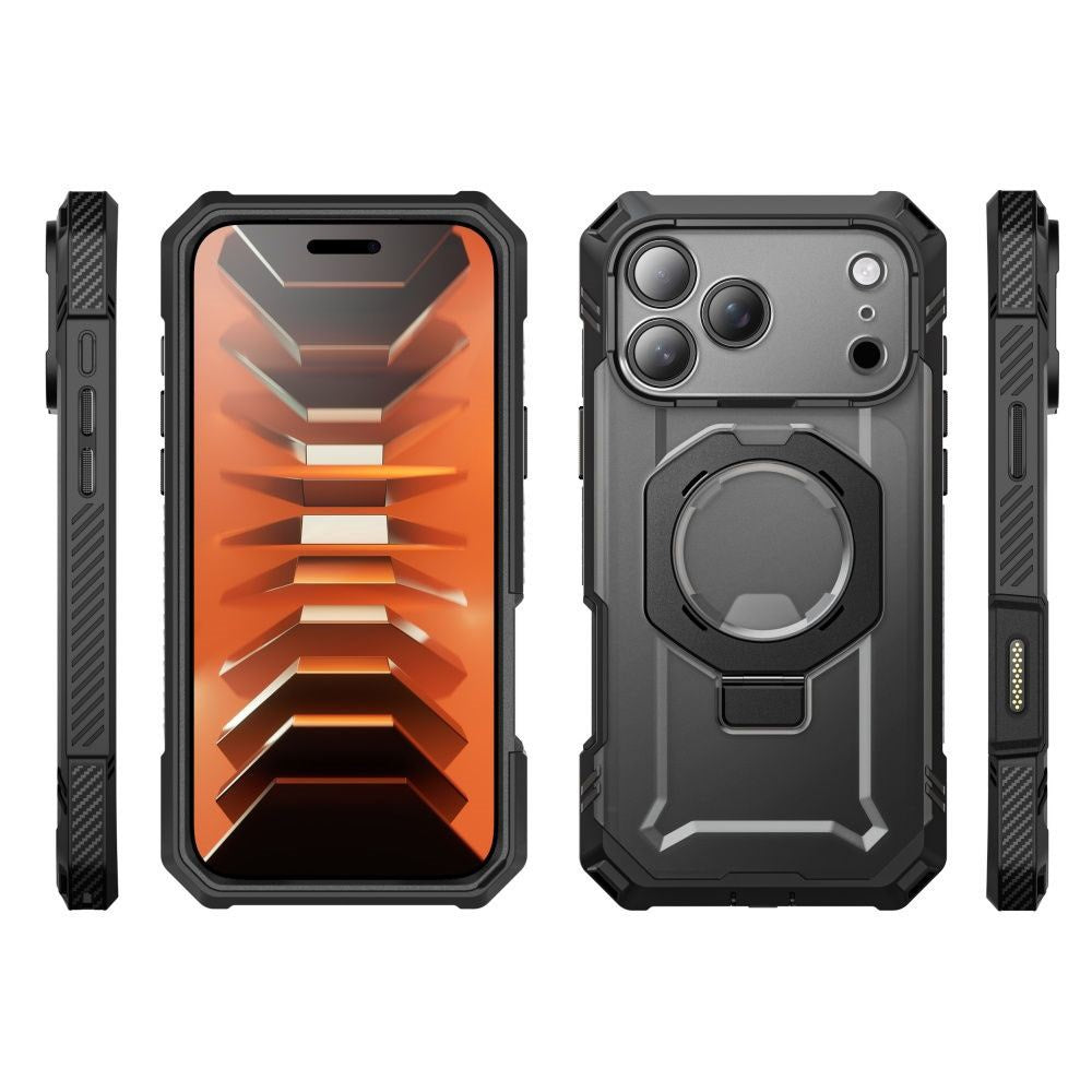 iPhone 18 Pro / 17 Pro Supcase Grip Pro Mag Cover - MagSafe Kompatibel - Sort